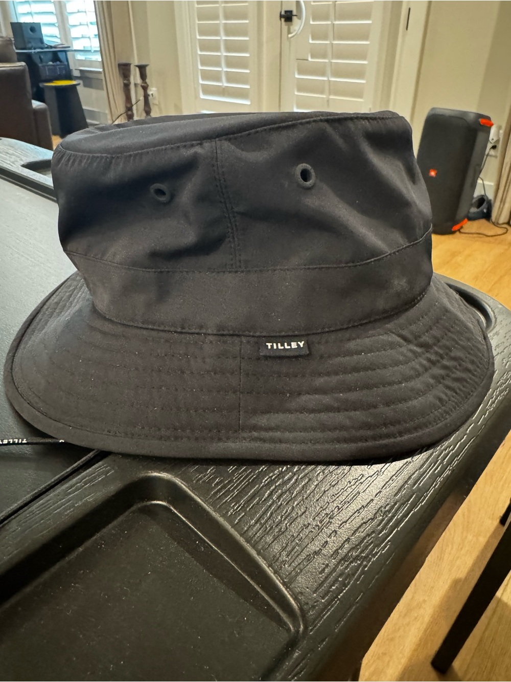 Tilley Men's Black Bucket Hat - Classic Sun Protection